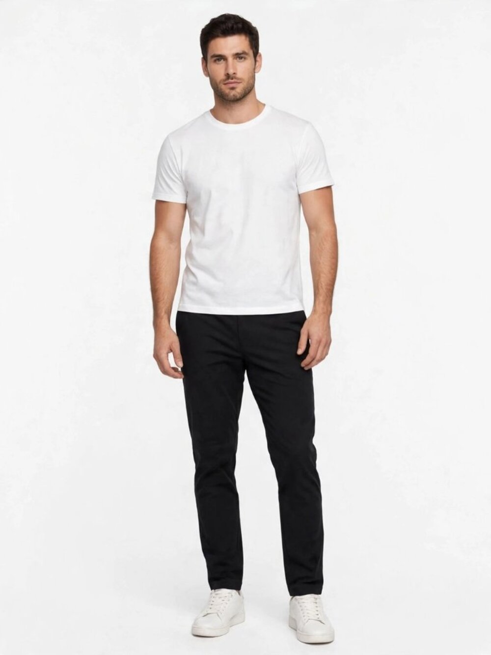 Black Casual Pants, Men's Medium